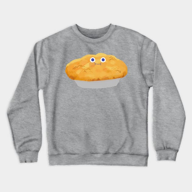 A Tasty Friend Crewneck Sweatshirt by slugspoon